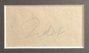 Ernst Udet autograph
