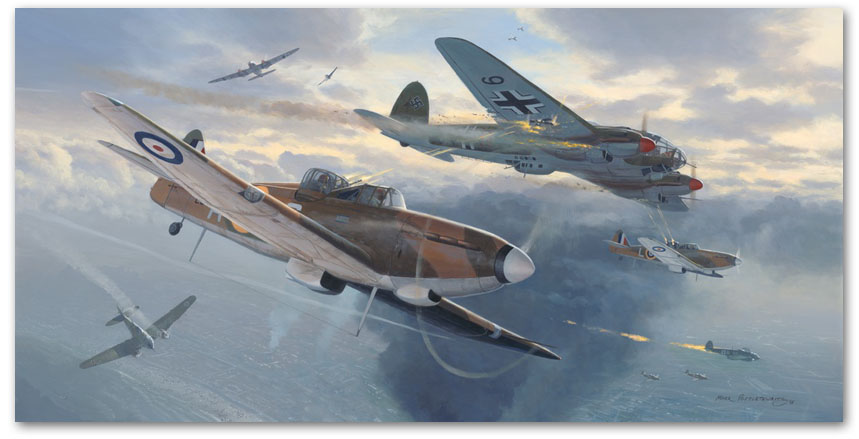 Defiants Over Dunkirk - by Mark Postlethwaite