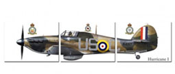 Hurricane I Triptych